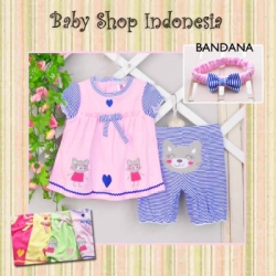 large PU372 Setelan Kaos Babydoll Pussy Cats 72 Softpink copy